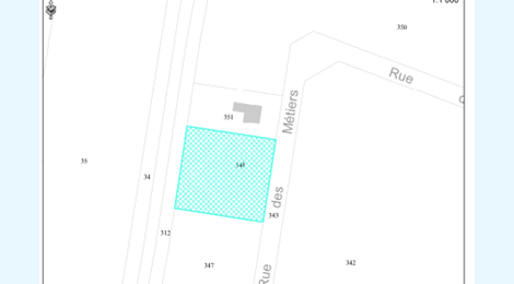 ZA de la Hardt - Terrain de 20 ares à vendre (parcelle 348) : Photo