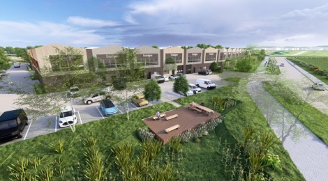 Local d'activité neuf de 283 m², avec espace de bureau, à vendre : Photo