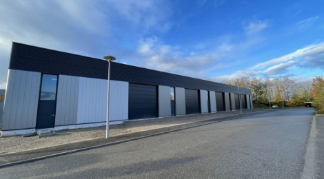 Entrepôt de 166 m² à louer : Photo