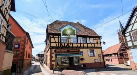 Immeuble à vendre - 217 m² (local commercial + habitation) : Photo