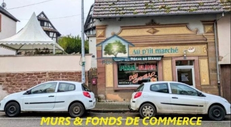 Local commercial et fonds de commerce de restauration à vendre : Photo