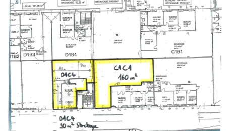 Local atelier ou stockage de 160 m2 - Lot C1C1 : Photo