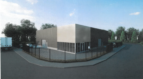 Bâtiment commercial ou industriel 640m² : Photo