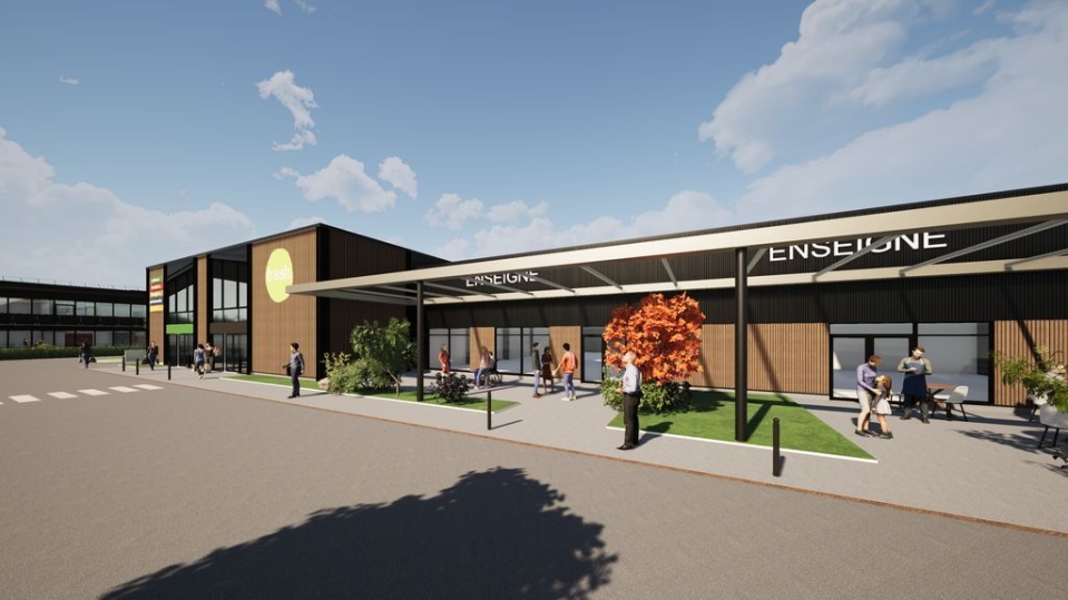 BUREAUX 334 m² (Div. 167 m² à vendre (ITTENHEIM 67117) : Photo 1