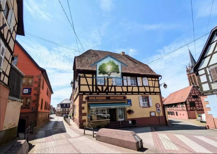 Immeuble à vendre - 217 m² (local commercial + habitation) : Photo 1