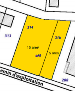 ZA du Holtzweg - Terrain de 5 ares à vendre (parcelle 310) : Photo 2