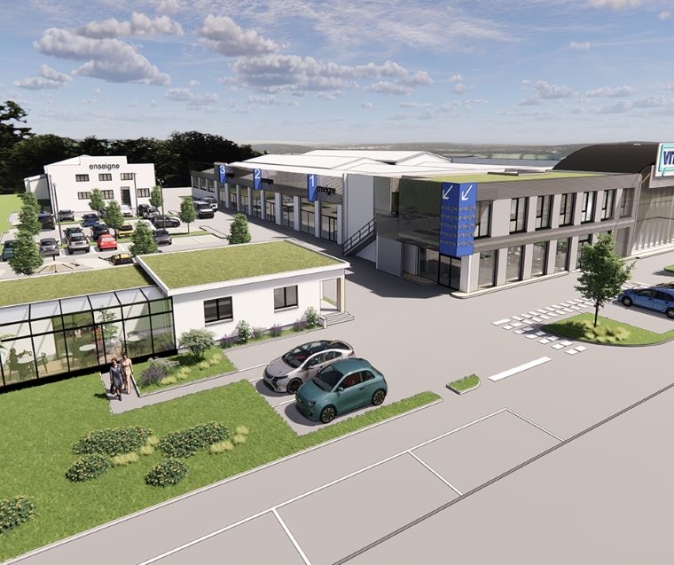 Local commercial de 140 m² à louer : Photo 1