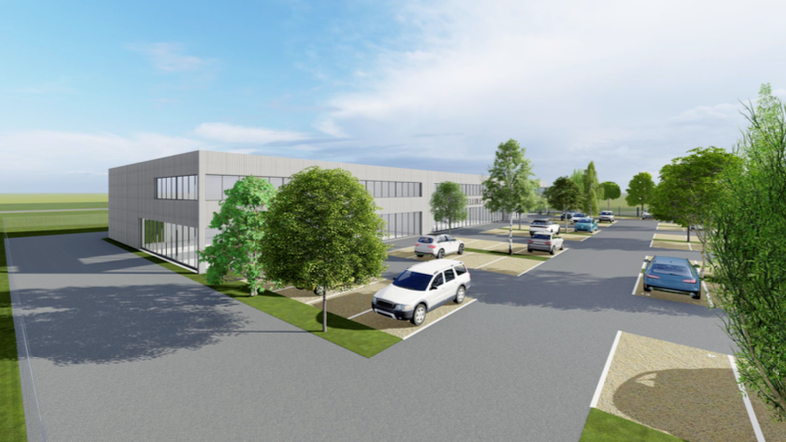 Locaux Commerciaux / Bureaux "Le Crescendo" : Photo 2