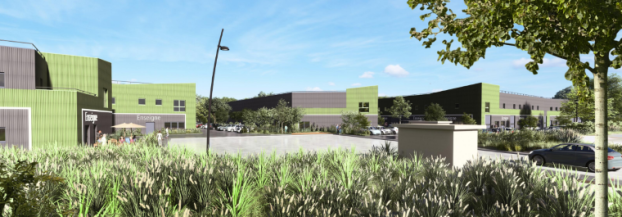 Local d'activité neuf de 316 m², avec espace de bureau, à vendre : Photo 2