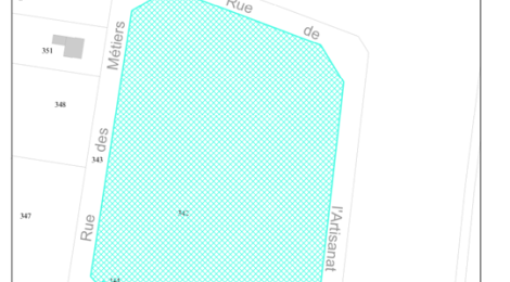 ZA de la Hardt - Terrain de 145 ares à vendre (parcelle 342) : Photo