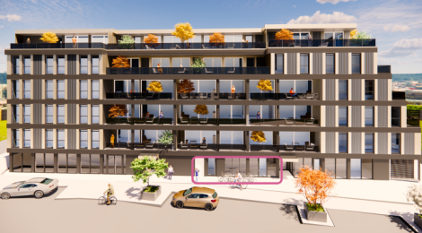 Local neuf de 109,45 m² à louer : Photo